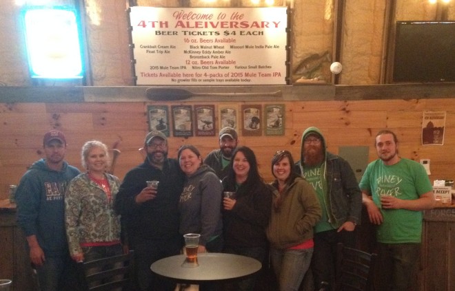 Cheers to you!  From All of Us--Jamie, Emma, Brian, Joleen, Pete, Amber, Tessa, Jonathan & Ian (Lucas, not shown) 